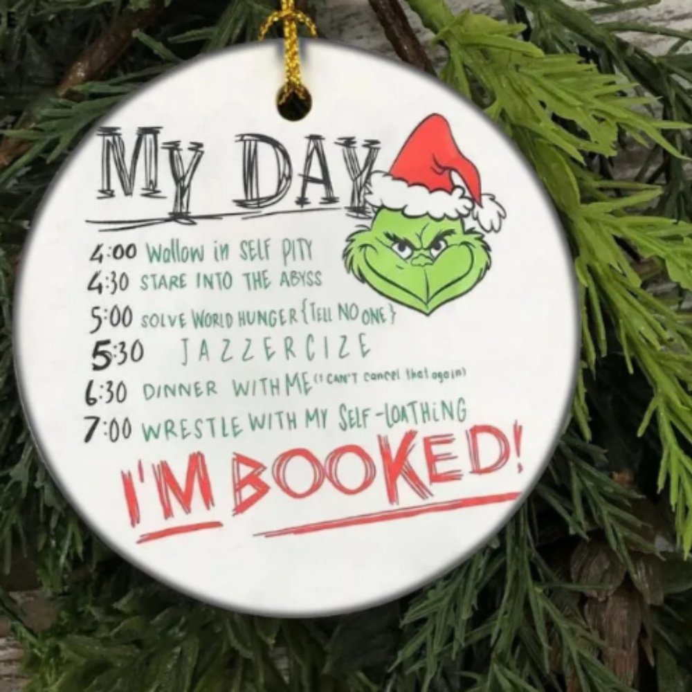 Dr Suess The Grinch Ornament